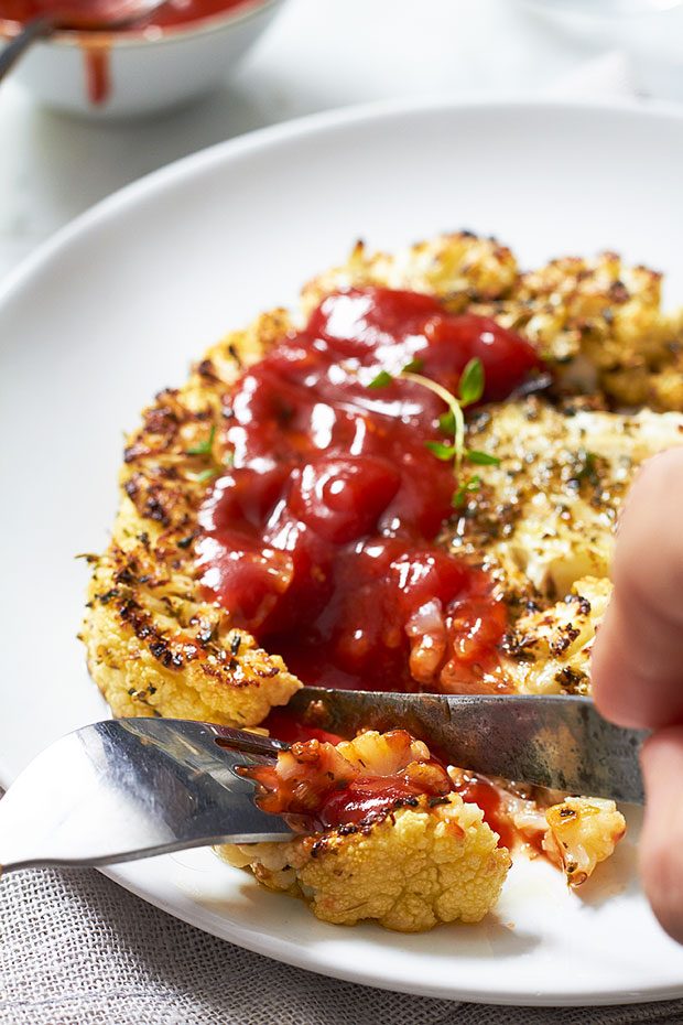Roasted Cauliflower Steaks