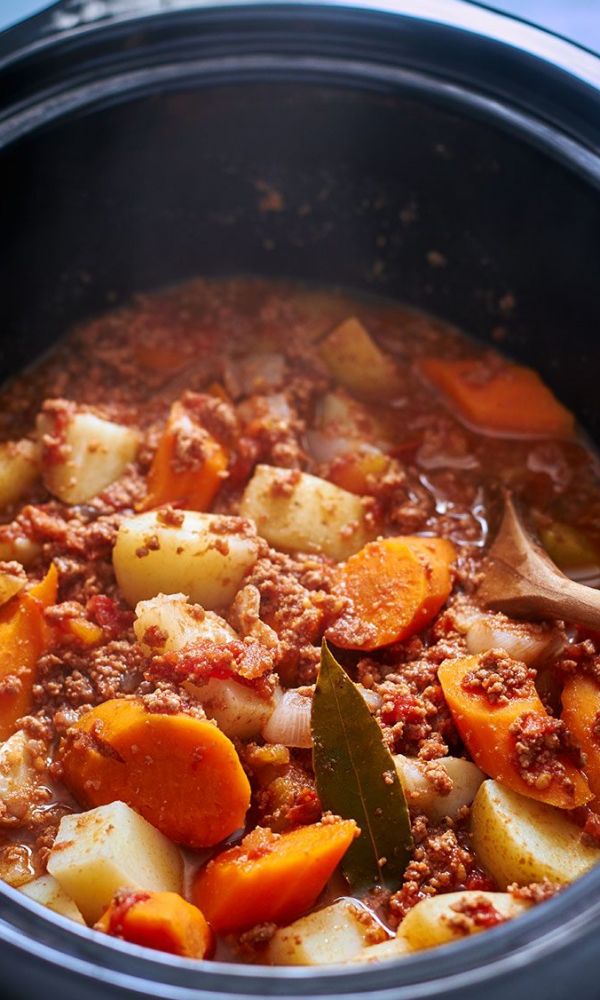 Crock Pot Ground Beef Potato