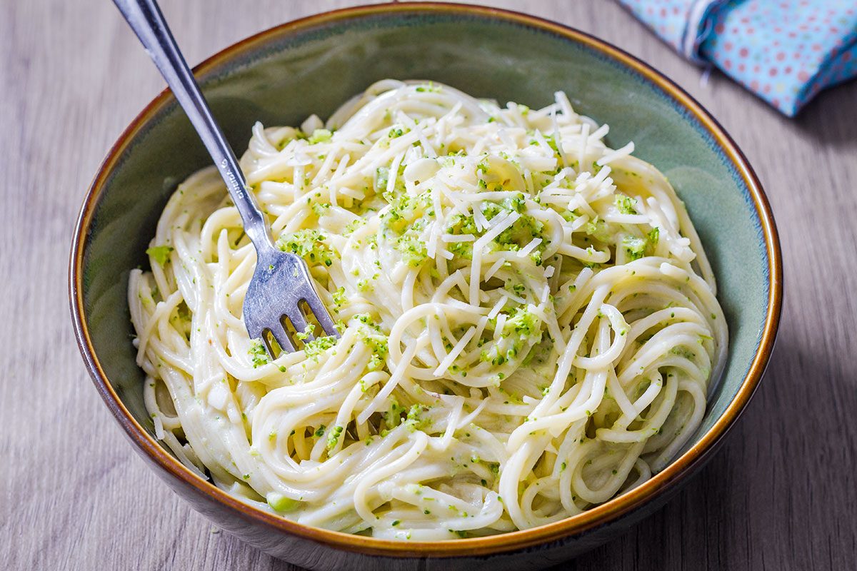 Creamy Broccoli Noodles