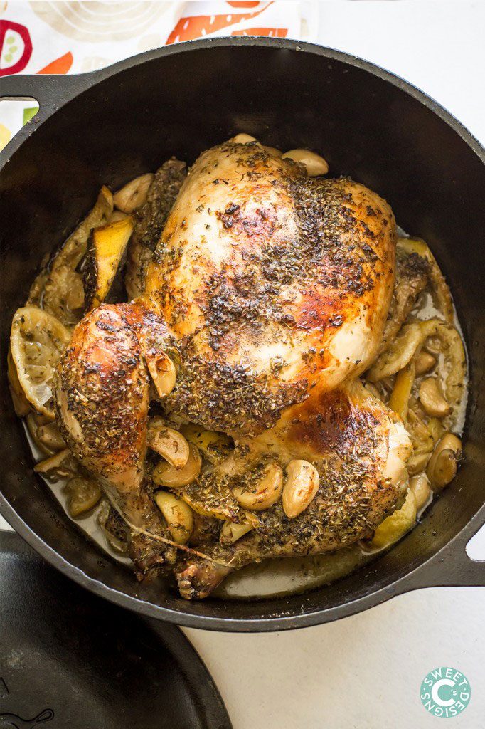 Dutch Oven Grecian Chicken