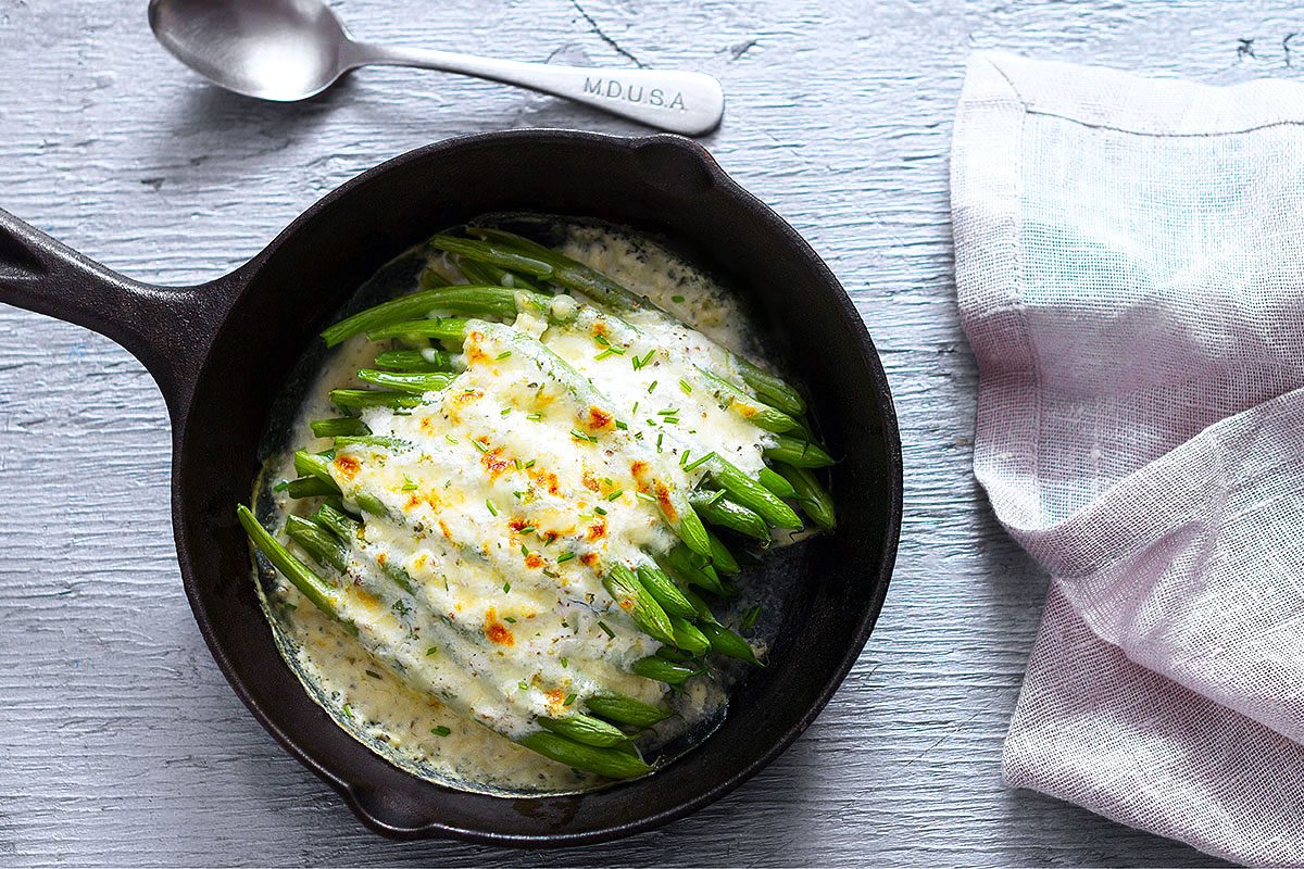 Cheesy Green Beans Casserole