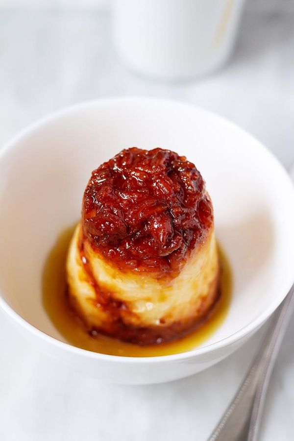 Caramelized Coconut Rice Pudding - #recipe by #eatwell101 - https://www.eatwell101.com/caramelized-coconut-milk-rice-pudding-recipe