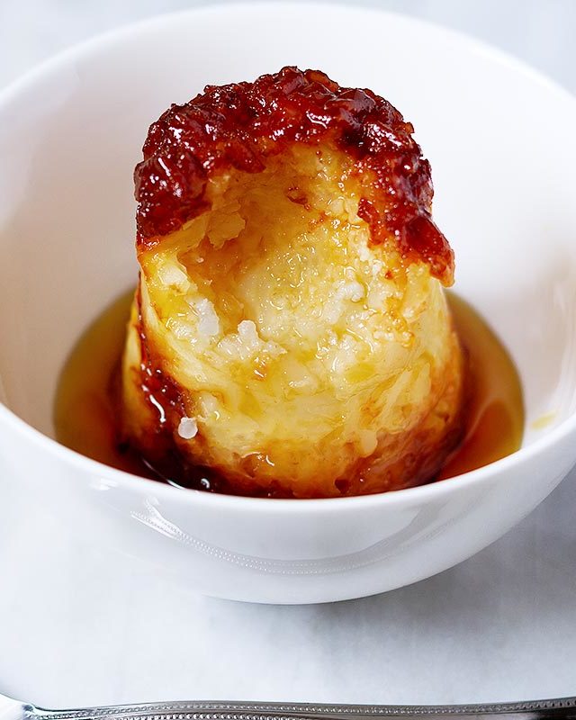 Caramelized Coconut Rice Pudding - #recipe by #eatwell101 - https://www.eatwell101.com/caramelized-coconut-milk-rice-pudding-recipe