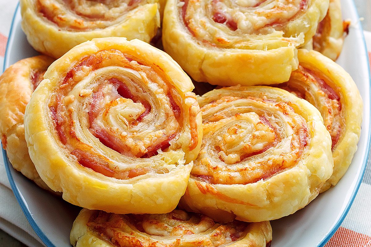 Bacon Puff Pinwheels