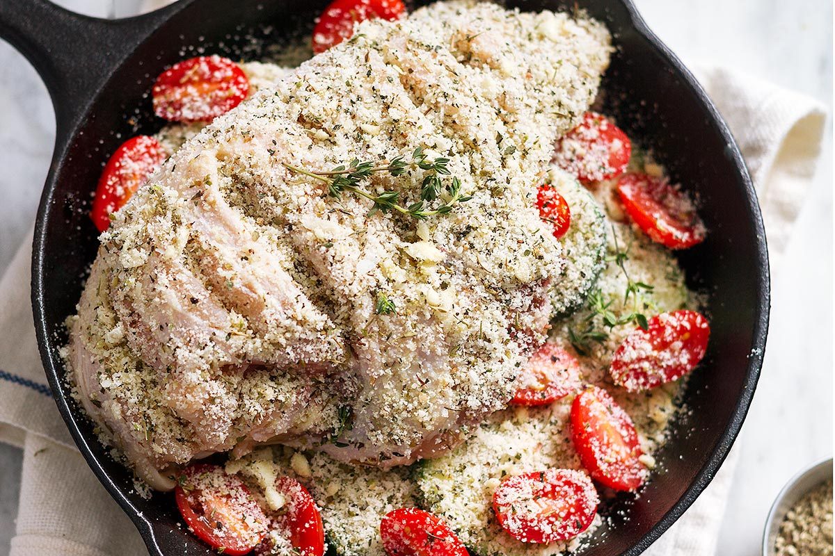 roasted garlic parmesan chicken