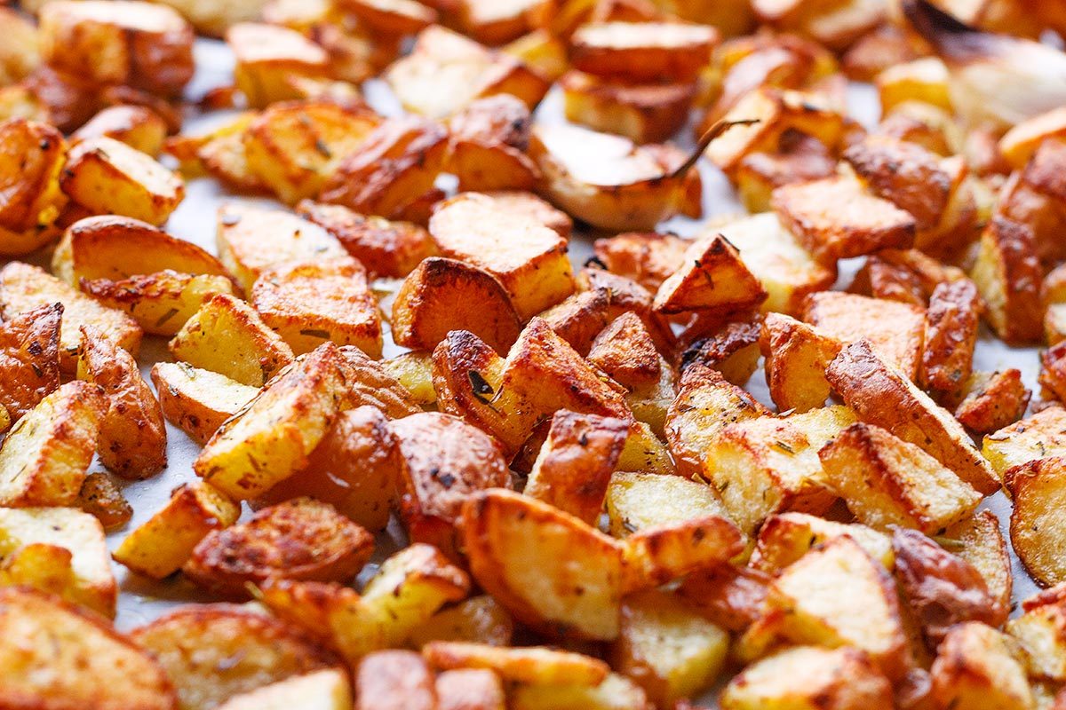 Roasted Red Potatoes –