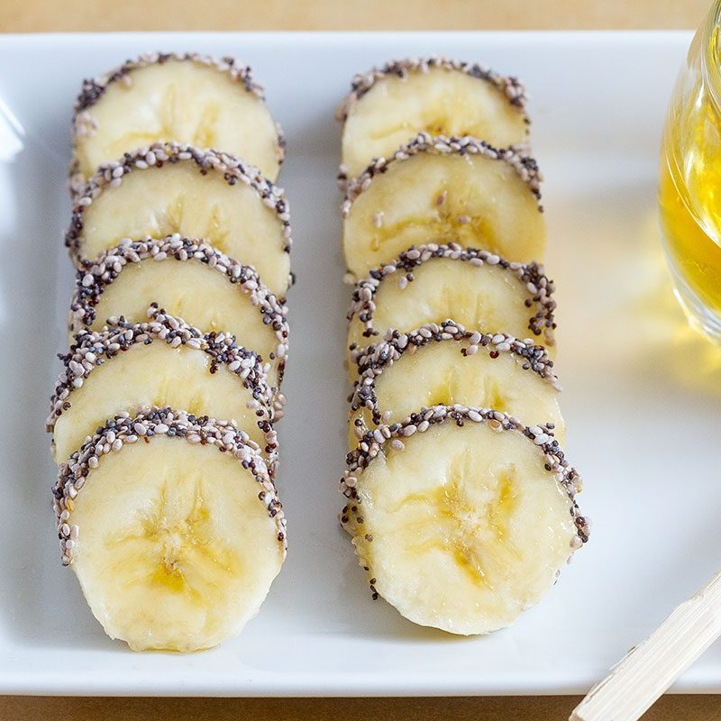 Banana Chia Seeds Sushis Recipe — Eatwell101