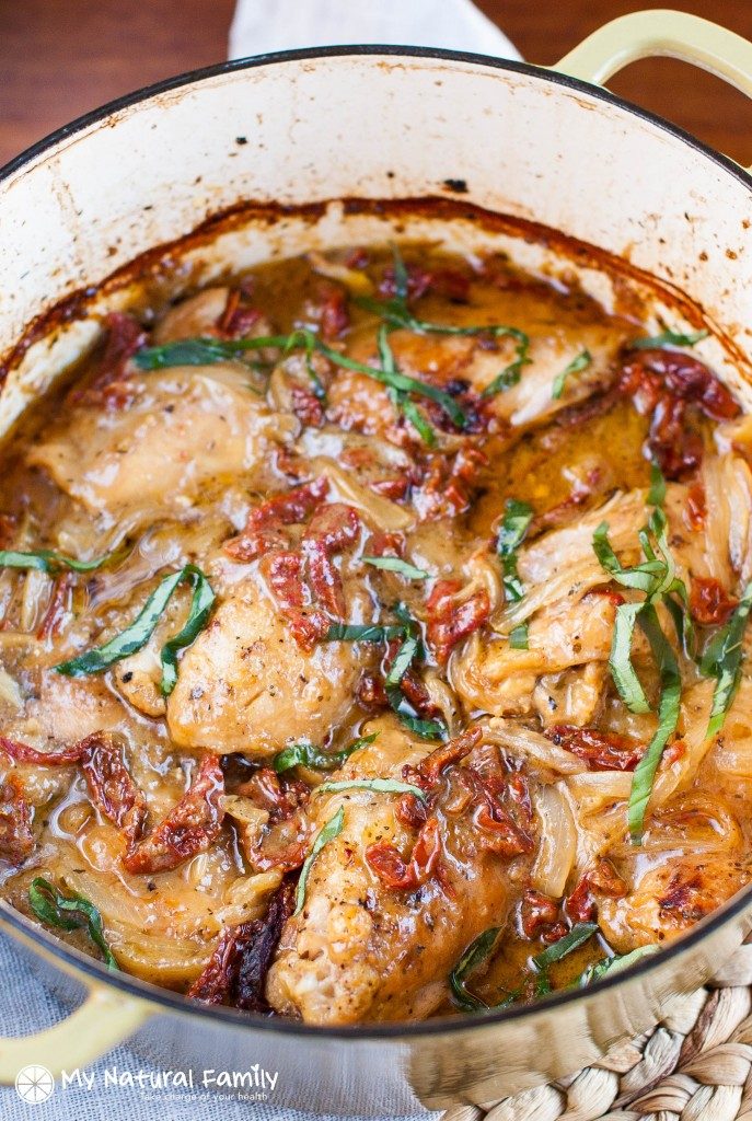 Creamy Sun-dried Tomato Chicken Recipe {Paleo}