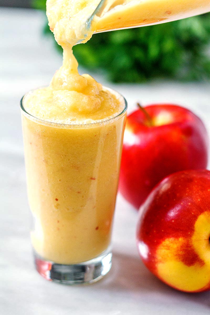 Crisp Apple Ginger Banana Smoothie Recipe — Eatwell101