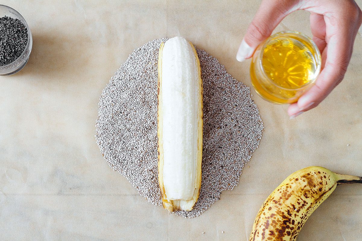 Banana sushi for kids