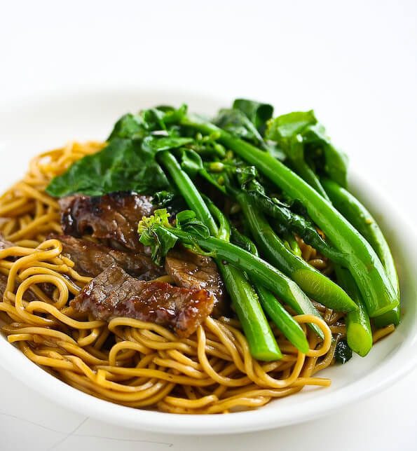 Chinese Broccoli Beef Noodle Stir Fry Recipe