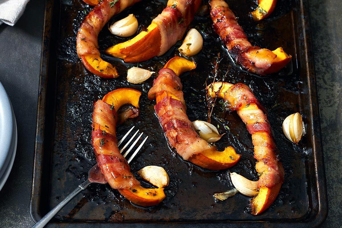 Bacon Roasted Pumpkin