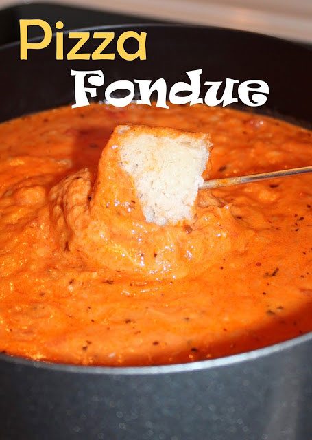 Pizza Fondue