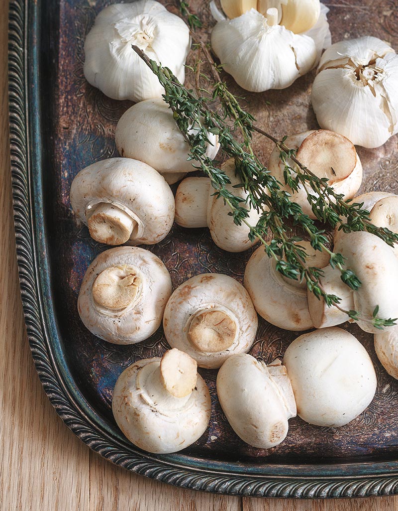 roasted mushrooms recipe