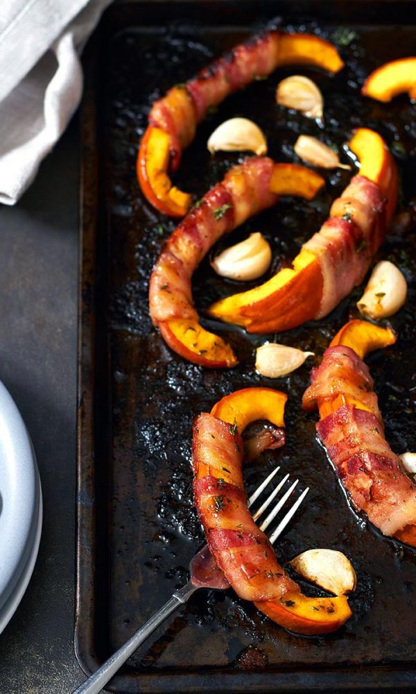 Bacon Roasted Pumpkin