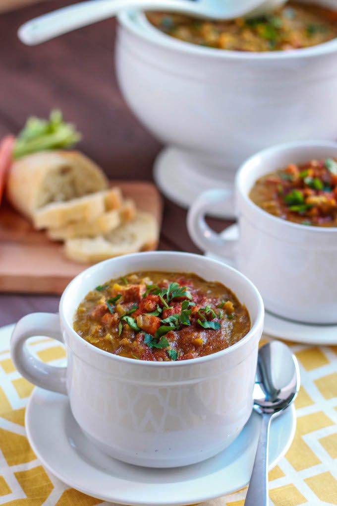 Slow Cooker Split Pea And Ham Soup