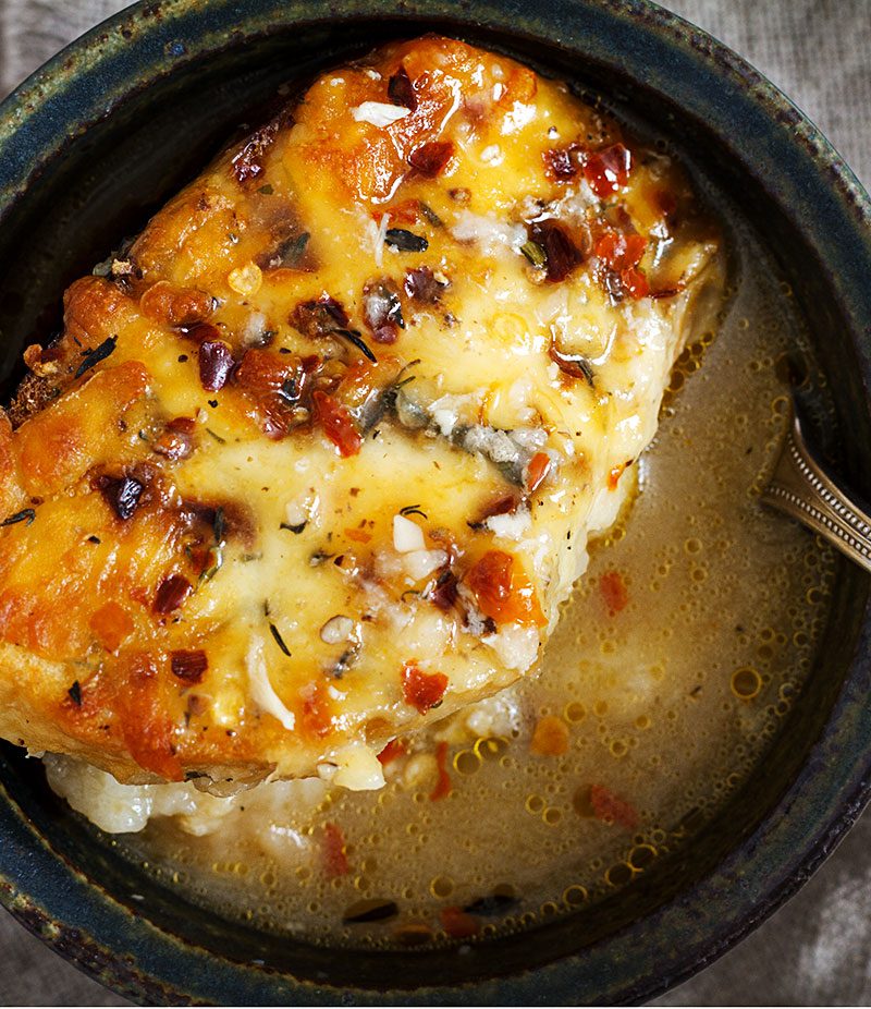 four-cheese-garlic-bread-soup