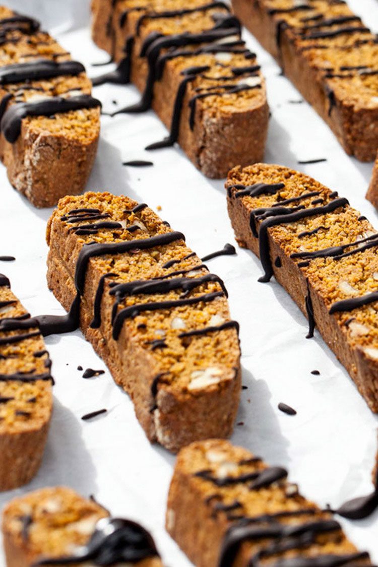Pumpkin Pecan Biscotti