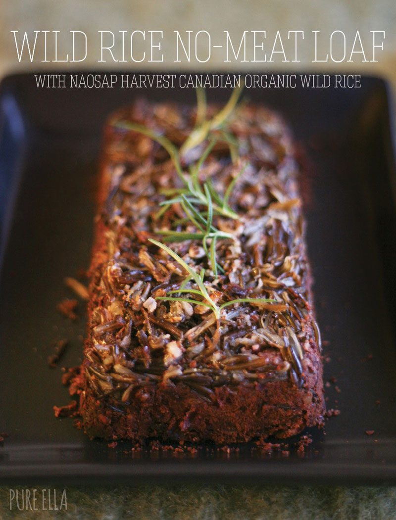 Wild Rice No-Meat Loaf