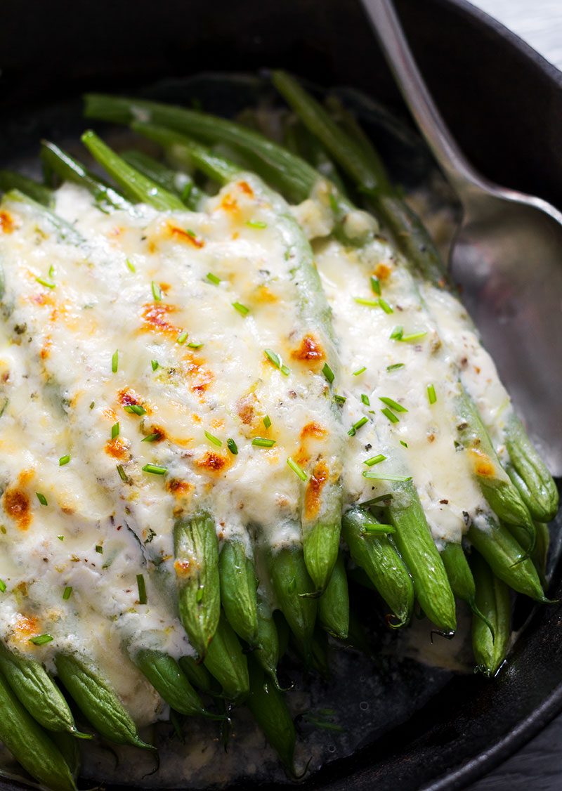 Cheesy Green Beans Casserole