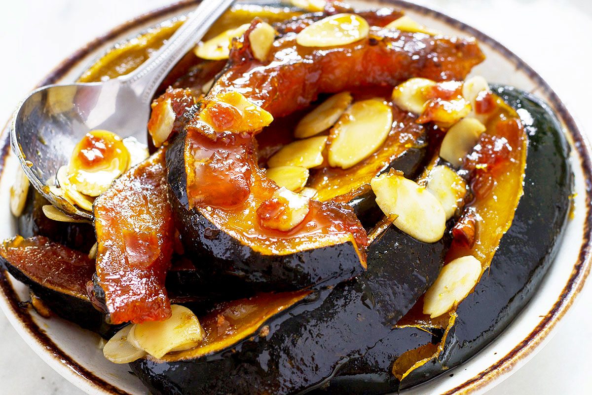 Caramelized Maple Acorn Squash Dessert