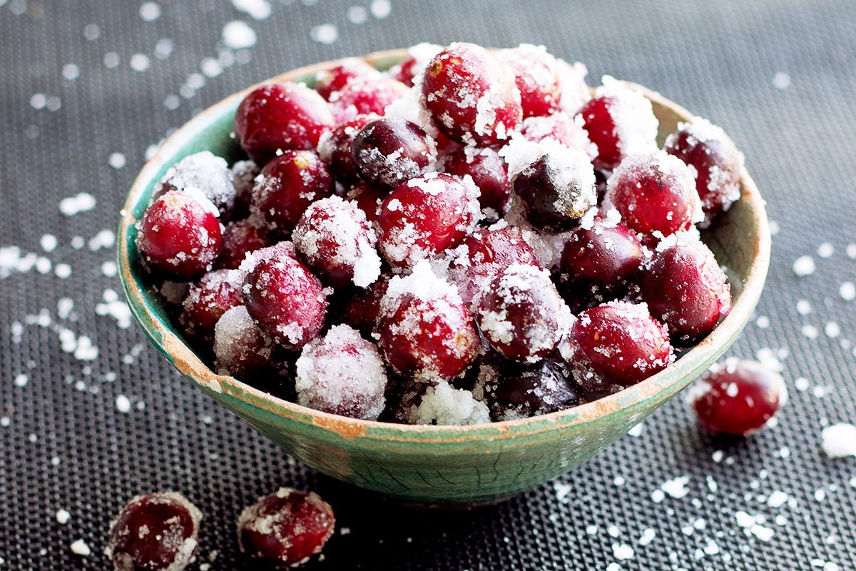 Sugar Coated Cranberries