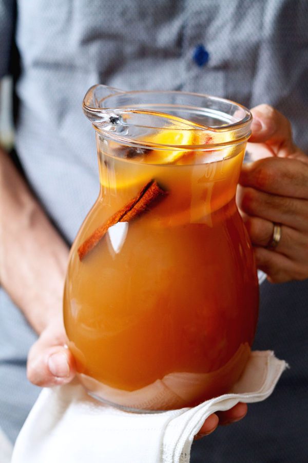 Mulled Apple Cider - #recipe by #eatwell101 - https://www.eatwell101.com/mulled-apple-cider