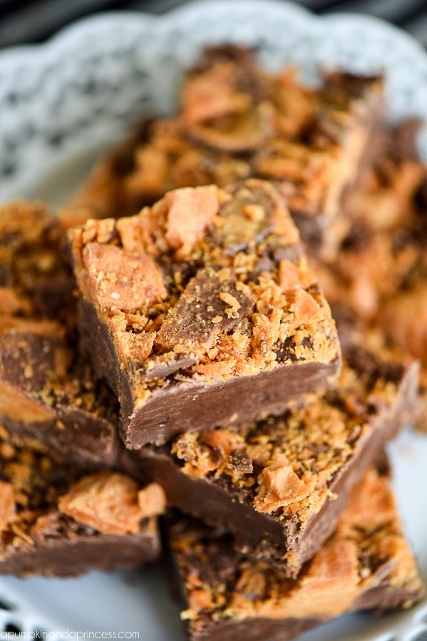 Butterfinger Fudge