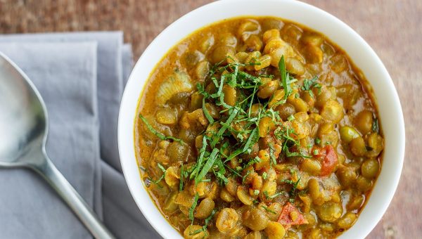 Crockpot Split Pea Soup - #recipe by #eatwell101 - https://www.eatwell101.com/crockpot-split-pea-soup-recipe