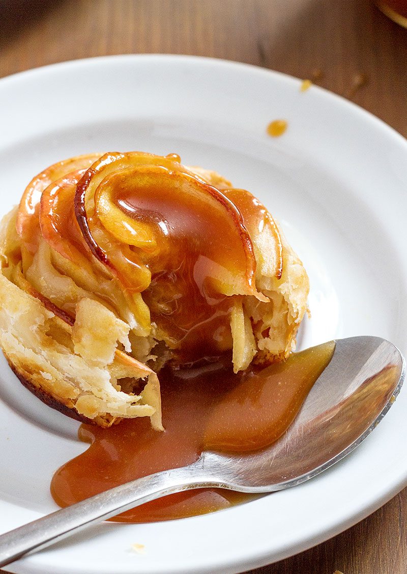 Baked Apple Rose Tarts Recipe — Eatwell101