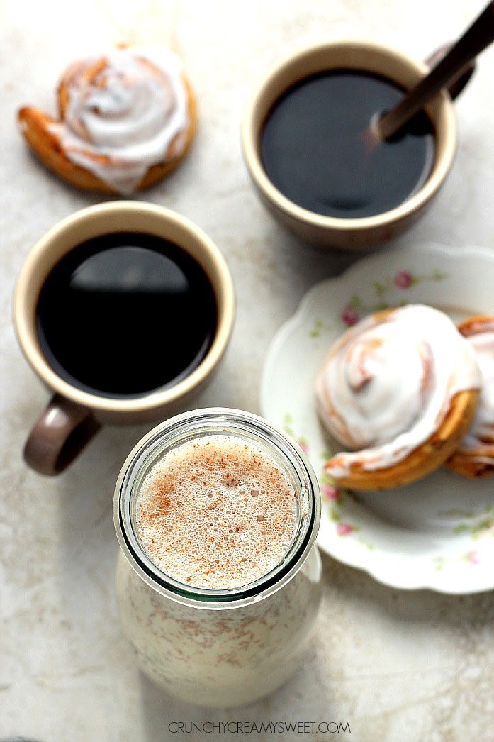 Homemade Cinnamon Roll Creamer - The Gracious Wife