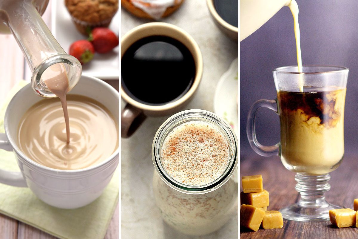 7 Homemade Coffee Creamers to Fancy Up Your Morning