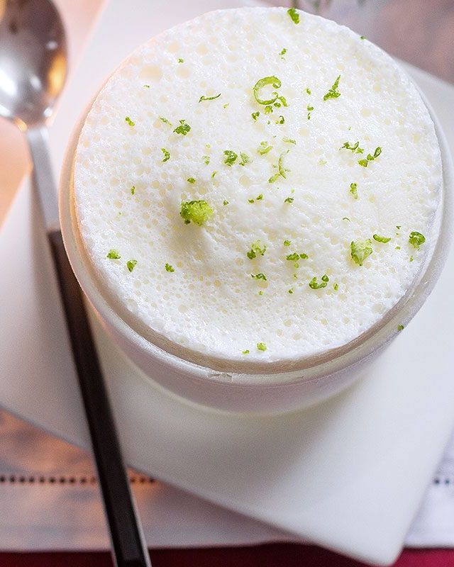 Frozen Lime Soufflés - #recipe by #eatwell101 - https://www.eatwell101.com/frozen-lime-souffles-recipe