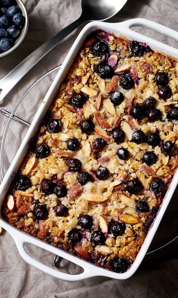 Blueberry Baked Oatmeal