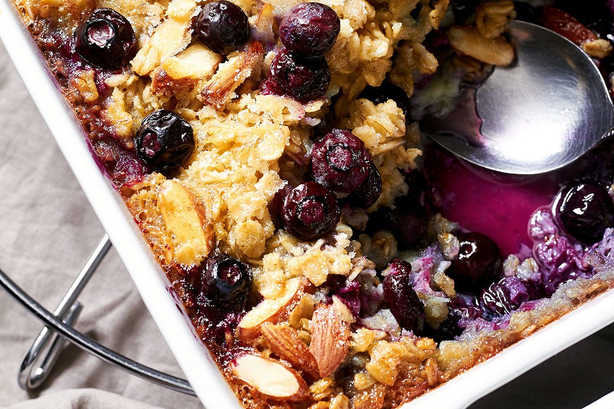 Baked Blueberry Oatmeal