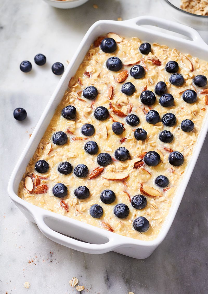 Baked Blueberry Oats breakfast