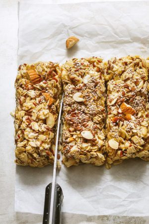 No-Bake Chewy Granola Bars