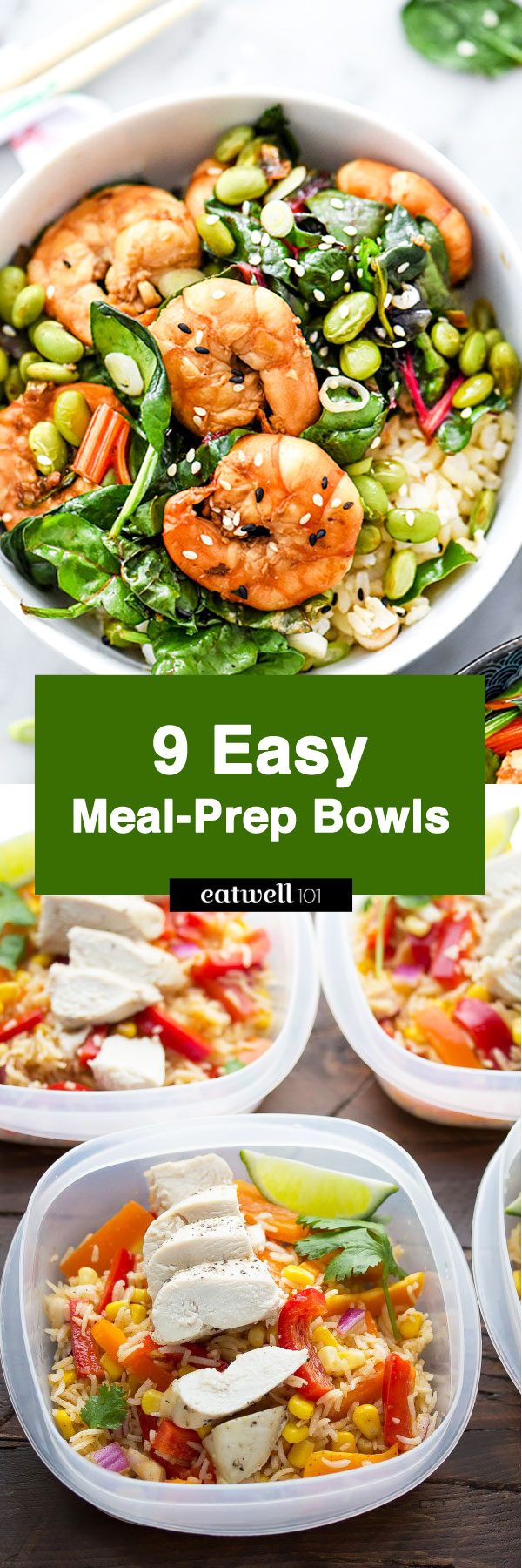 Meal Prepping Bowl Recipes: 9 Ideas So Your lunches Are Stress Free —  Eatwell101