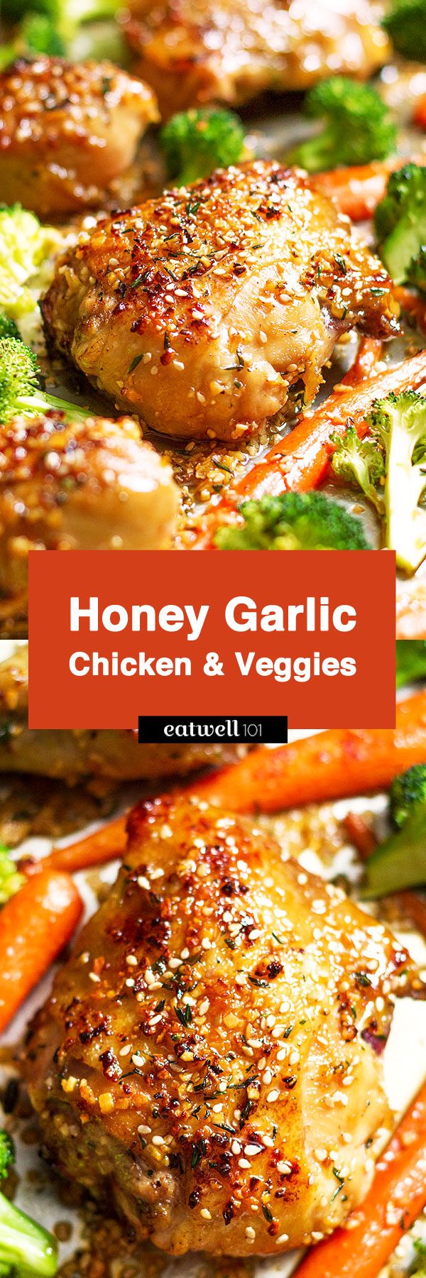 Honey Garlic Chicken and Veggies Recipe — Eatwell101