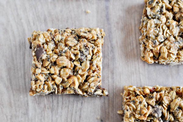 5 ingredient peanut butter granola bars
