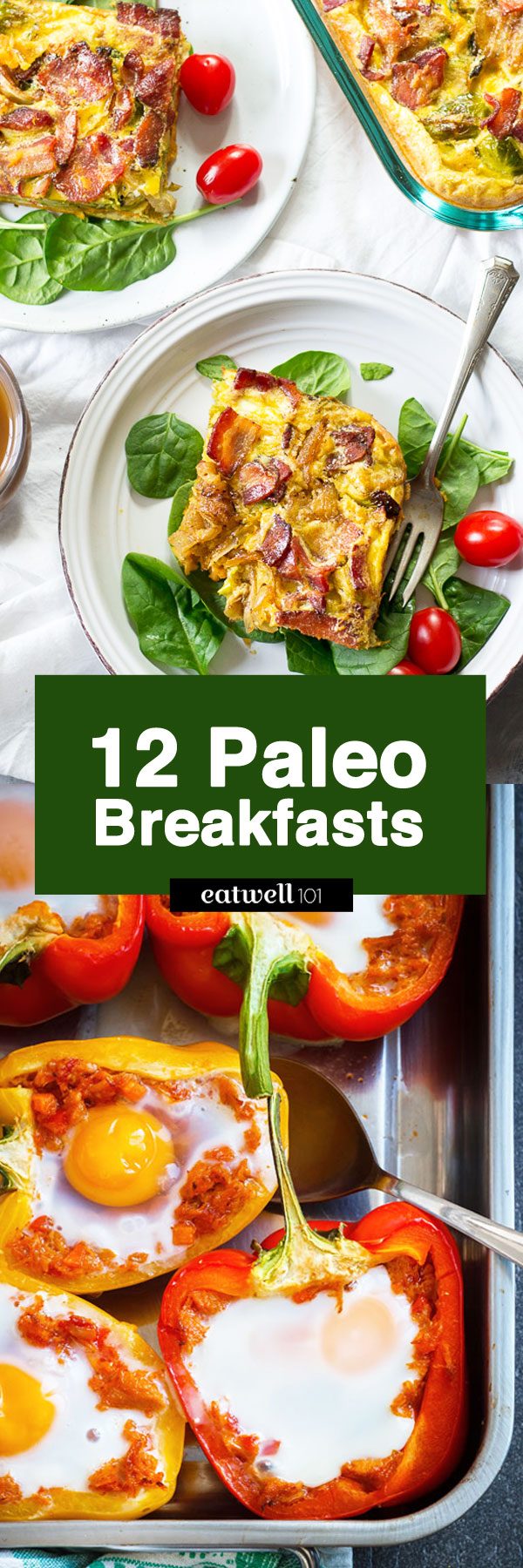 12 Paleo Breakfasts That'll Jump Start Your Morning - #paleo #breakfast #recipes #eatwell101 - These paleo breakfast recipes will help you wake up in great shape! Discover our delicious paleo breakfasts.