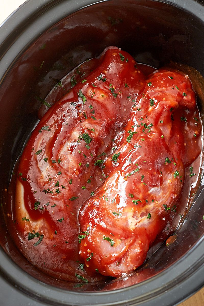Slow Cooker Honey-Garlic BBQ Pork Tenderloin Recipe – Slow Cooker Pork ...