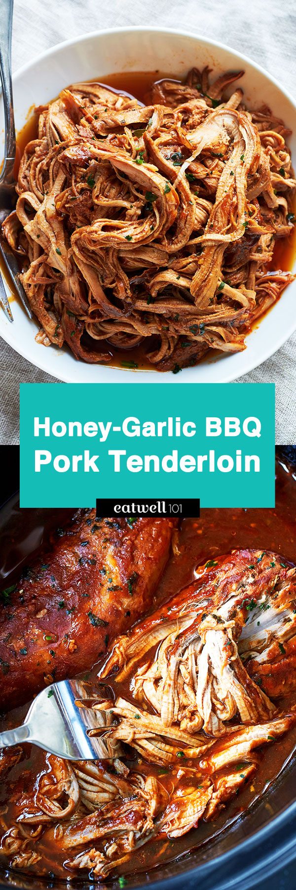 Slow Cooker BBQ Pork - #slowcooker #recipe #- The most amazing FALL-APART TENDER pork goodness! Cooked low and slow right in the crockpot!