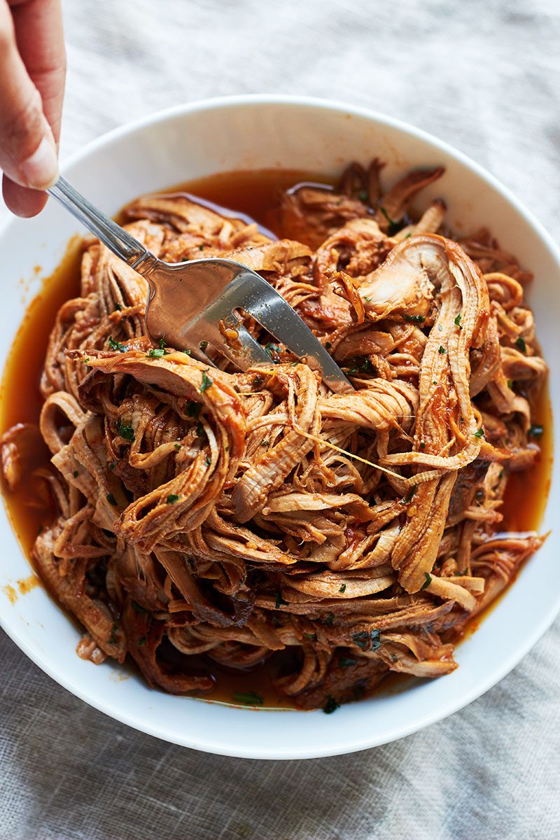 Slow Cooker Honey-Garlic BBQ Pork Tenderloin — Eatwell101