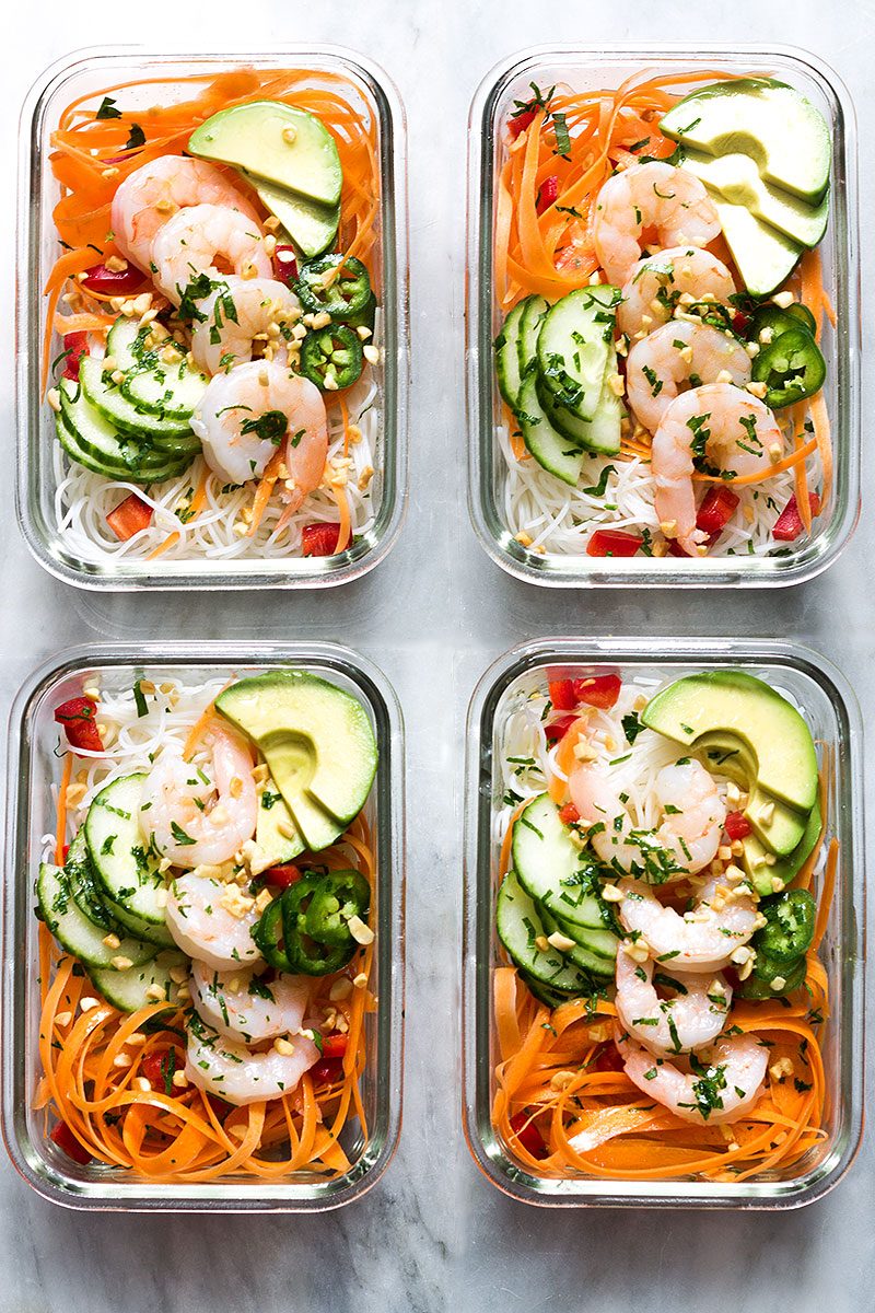 Meal Prep Recipe: Spring Rolls Meal Prep Bowls — Eatwell101