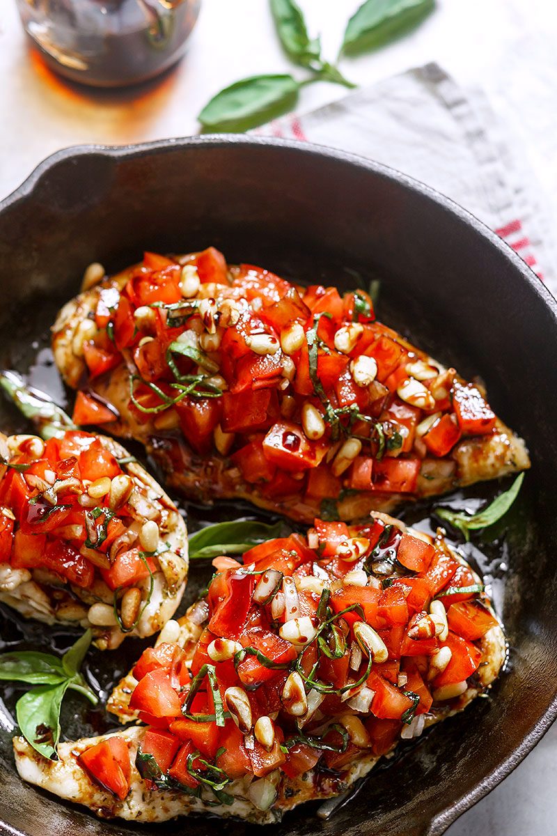 Bruschetta Chicken Recipe — Eatwell101