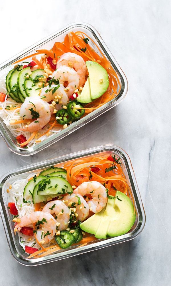 Spring Roll Meal Prep Bowls for the Week