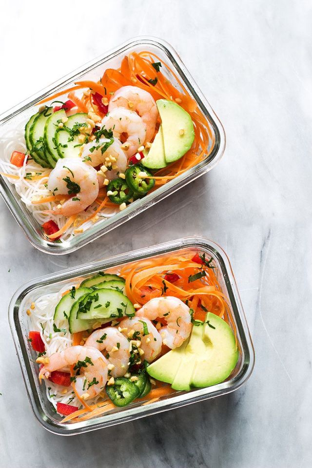 Spring Roll Meal Prep Bowls
