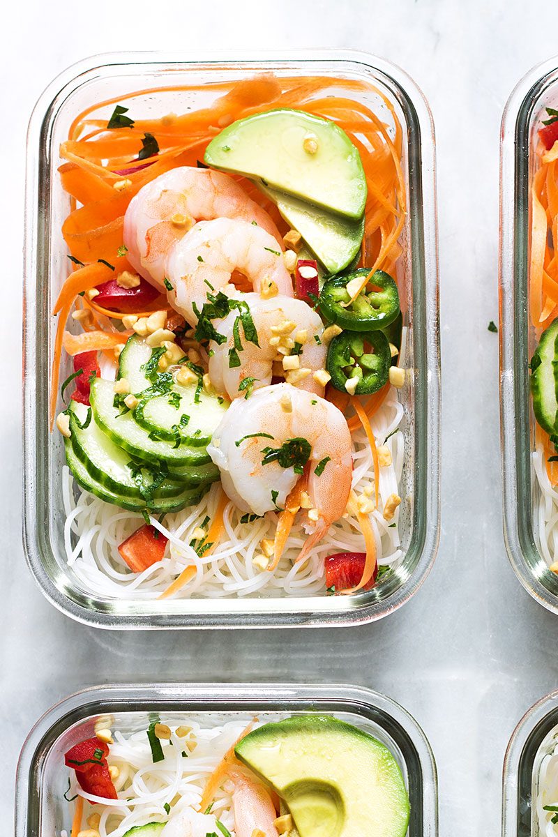 Meal Prep Recipe: Spring Rolls Meal Prep Bowls — Eatwell101