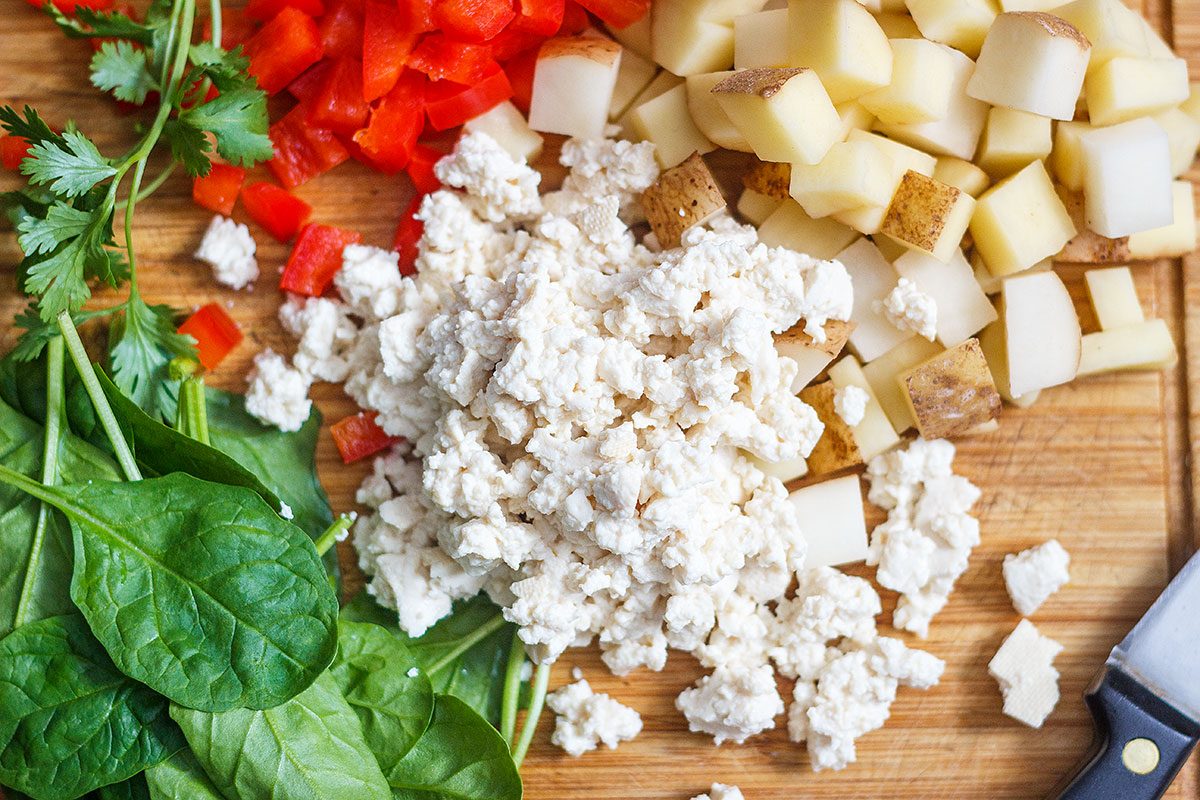 Tofu Scramble Breakfast Skillet Recipe — Eatwell101